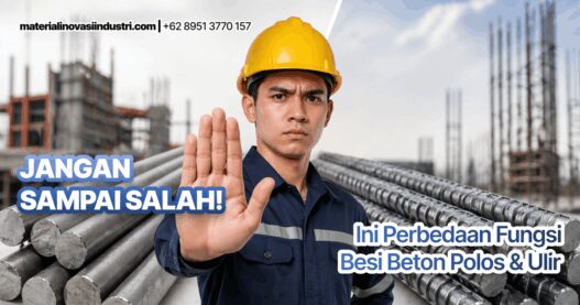 Jangan Sampai Salah! Ini Perbedaan Strategis Besi Beton Polos vs Ulir untuk Struktur Bangunan