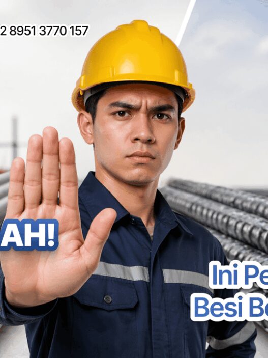 Jangan Sampai Salah! Ini Perbedaan Strategis Besi Beton Polos vs Ulir untuk Struktur Bangunan