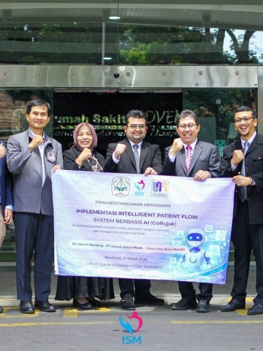 Revolusi Pelayanan Kesehatan Digital: RS Advent Bandung, PT ISM, dan UNM Luncurkan Sistem AI “GoRujuk”