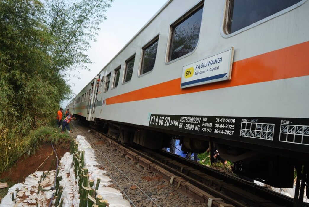 Perbaikan Jalur Cibeber–Lampegan Selesai, KA Siliwangi Kembali Beroperasi Normal Pada Jumat, 24 April 2026