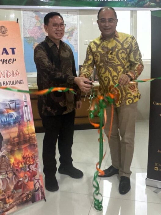 Bharat Corner Resmi Hadir di Unsrat, Perkuat Kerja Sama Akademik Indonesia–India