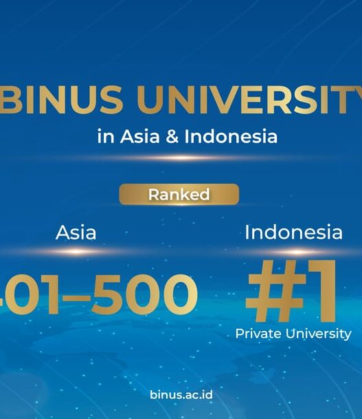 Konsistensi yang Dijaga: BINUS University Kembali Jadi PTS Nomor 1 di Indonesia versi THE Asia University Rankings 2026