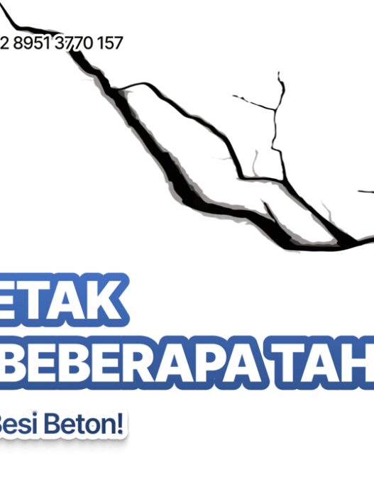 Rumah Retak Setelah Beberapa Tahun? Ini Kesalahan pada Besi Beton