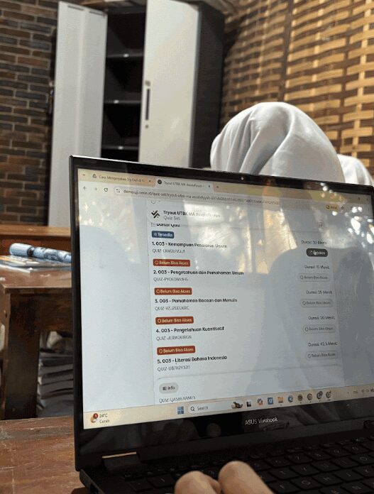 MA Assalafiyah Yogyakarta Gandeng Neon Uji dalam Penerapan Platform Ujian Online Berbasis CBT