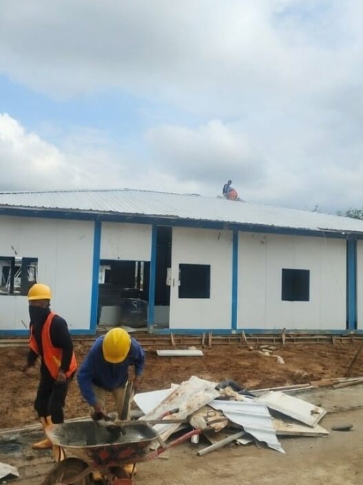 PT Krakatau Baja Konstruksi Rampungkan Mushola Modular dan Gedung Serba Guna Modular di Tapanuli Selatan