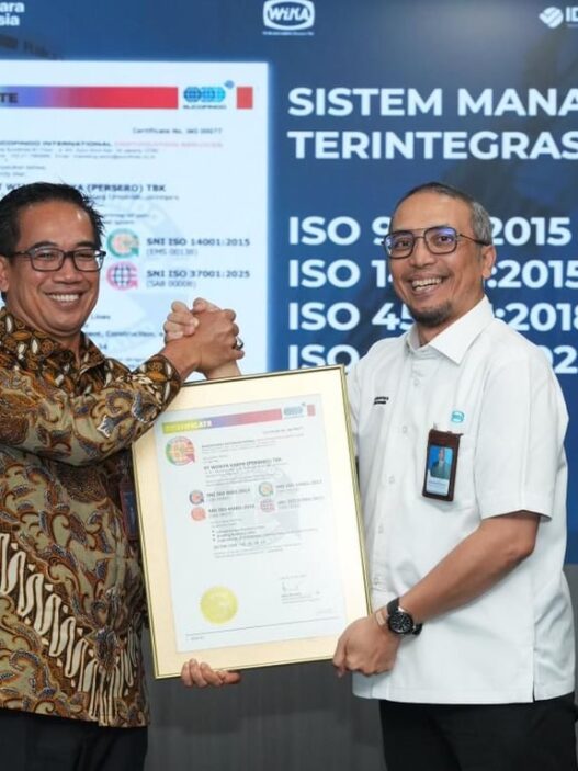 SUCOFINDO Sertifikasi PT Wijaya Karya (Persero) Tbk, Dorong Standar Tata Kelola dan Infrastuktur Berkelanjutan