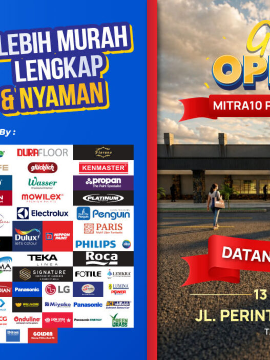 Grand Opening Mitra10 Perintis Makassar, Promo Besar untuk Elektronik dan Bahan Bangunan