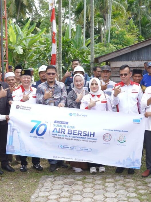 Kolaborasi ABPEDNAS–SUCOFINDO Kick Off Pembangunan 70 Sumur Air Bersih dari Aceh hingga Merauke