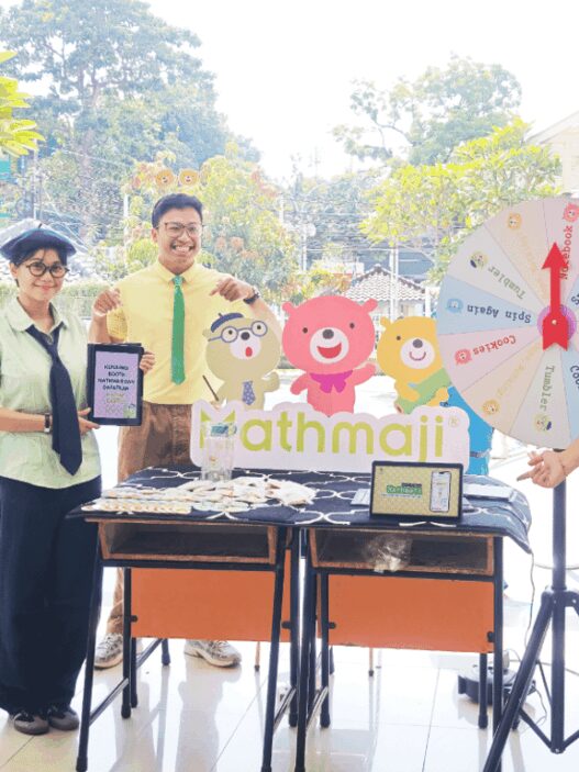 Mathmaji, aplikasi pembelajaran matematika global bergaya Jepang, meraih respons positif di Mid Term Fair Indonesia