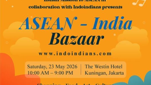 ASEAN–India Bazaar 2026 Hadir di Jakarta, Satukan Budaya, Bisnis, dan Komunitas dalam Satu Perayaan