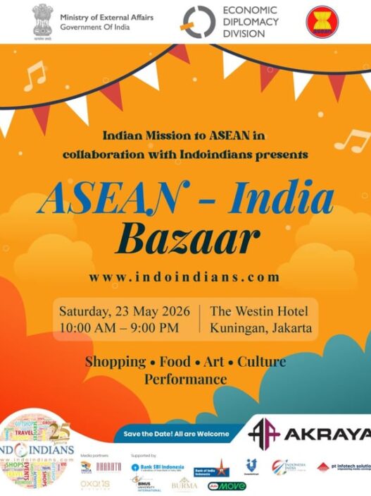 ASEAN–India Bazaar 2026 Hadir di Jakarta, Satukan Budaya, Bisnis, dan Komunitas dalam Satu Perayaan