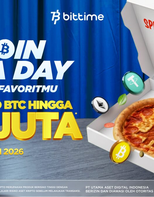 Bitcoin Pizza Day Jadi Simbol Revolusi Finansial Global, Bittime Dorong Partisipasi Investor Aset Kripto Indonesia