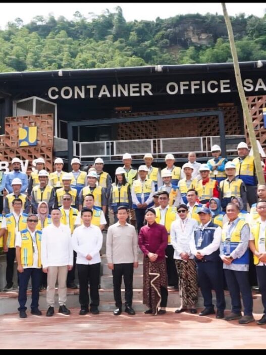 Kunjungan Wapres RI ke Proyek Bendungan Bagong, PTPP Percepat Pembangunan untuk Dukung Ketahanan Air dan Pangan