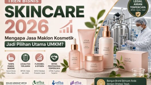 Tren Bisnis Skincare 2026: Mengapa Jasa Maklon Kosmetik Jadi Pilihan Utama UMKM?