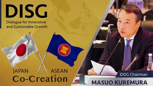DISG: Platform Kerja Sama Ekonomi Jepang-ASEAN Diluncurkan di Tengah Pandemi COVID-19. Masuo Kuremura, Mantan Sekretaris Menteri Ekonomi, Perdagangan, dan Industri, Ditunjuk sebagai Ketua