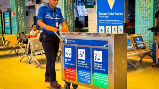 Mulai dari Stasiun Pasar Senen, KAI Daop 1 Jakarta Bangun Budaya Pilah Sampah Bersama Pelanggan