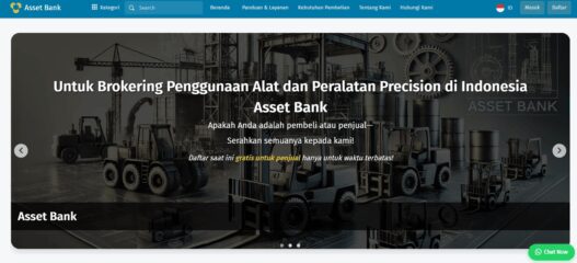 Optimalisasi Jual Beli Mesin dan Peralatan Bekas Secara Online