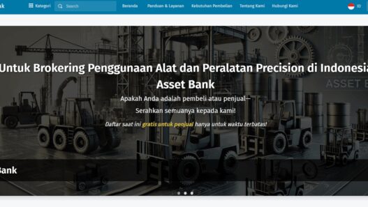 Optimalisasi Jual Beli Mesin dan Peralatan Bekas Secara Online