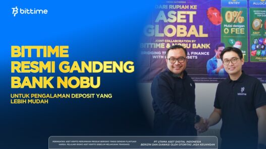 Kolaborasi Bittime dan Nobu Bank Jembatani Keuangan Tradisional Menuju Tokenisasi Aset Global