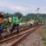 KAI Daop 2 Bandung Ganti 2.800 Meter Rel Untuk Tingkatkan Keselamatan dan Kenyamanan Perjalanan KA