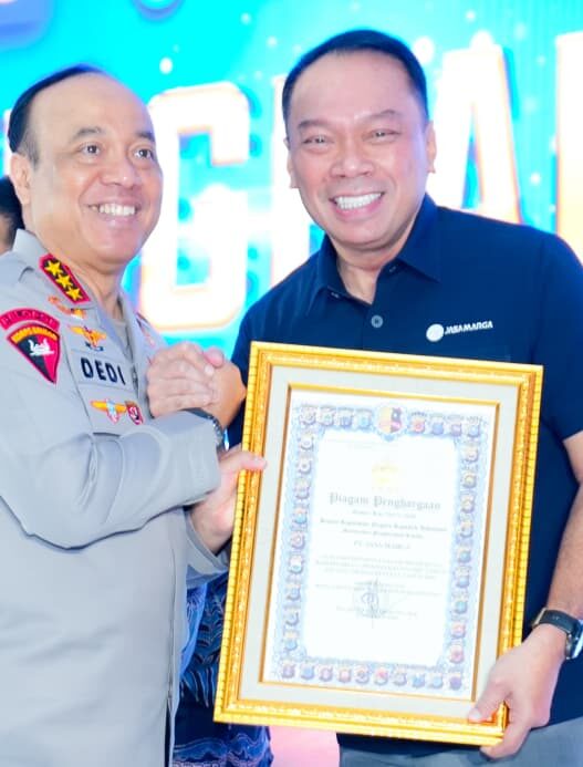 Bukti Nyata Keberhasilan Transformasi Digital Lalu Lintas, Jasa Marga Raih Penghargaan Kapolri Atas Kontribusi Sukseskan Pelayanan Operasi Nataru 2025/2026 dan Operasi Ketupat 2026
