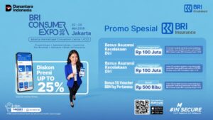 BRI Insurance Tebar Promo Spesial di Event BRI Consumer Expo 2026 di JICC