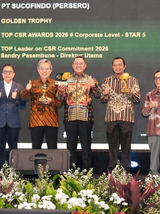 SUCOFINDO Raih TOP CSR Awards 2026, Tegaskan Komitmen terhadap ESG dan Pembangunan Berkelanjutan