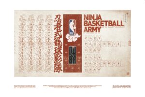 “NINJA BASKETBALL ARMY” Diluncurkan: Merek Baru Berbasis Cerita yang Secara Resmi Terinspirasi oleh NBA