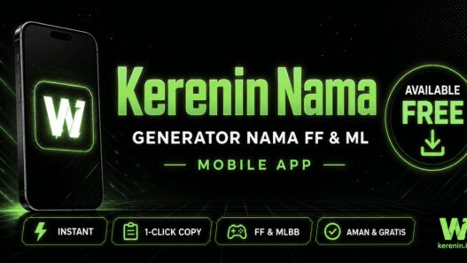 Aplikasi “Nama Keren FF dan ML” Dibahas oleh 5 Content Creator Gaming Indonesia dalam Sepekan