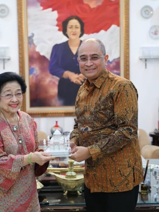 Dubes Sandeep dan Megawati Hidupkan Kembali Jejak Persahabatan Soekarno-Nehru
