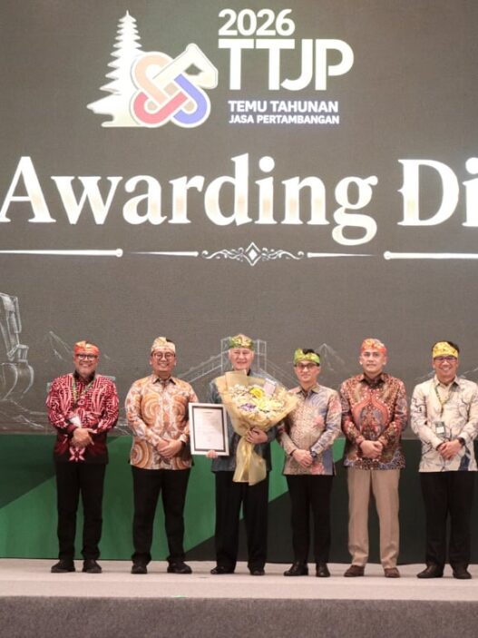 Terapkan Standar Pelayanan Unggul, SUCOFINDO Raih Predikat Emas Kategori Surveyor di Indonesia Mining Services Awards 2026
