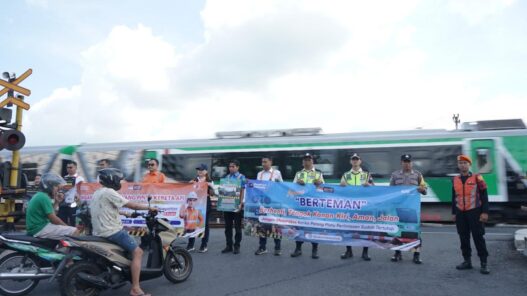 KAI Bandara GELAR SOSIALISASI KESELAMATAN DI JPL 683 STASIUN WATES