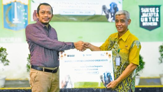 Pererat Kebersamaan dengan Masyarakat, SUCOFINDO Salurkan Bantuan Hewan Kurban di Kelurahan Pancoran