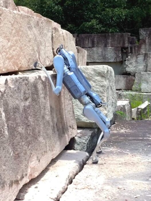 Robot Berkaki Empat Unitree untuk Inspeksi di Area Industri Ekstrem