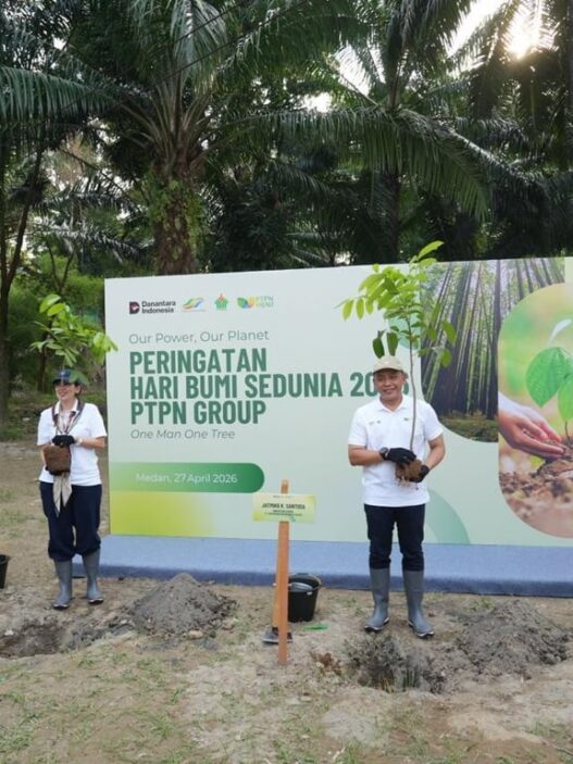 Holding Perkebunan Nusantara melalui PalmCo Targetkan Tanam 50.000 Pohon, Perkuat Komitmen Lingkungan di Hari Bumi
