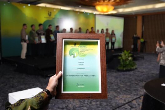 Konsisten Jalankan Praktik Keberlanjutan, WSBP Raih Penghargaan Pada Ajang The Best Corporate Transparency and Emission Reduction Awards 2026