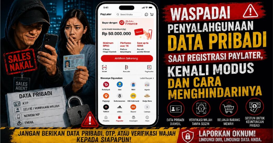 Waspadai Penyalahgunaan Data Pribadi saat Registrasi Paylater, Kenali Modus dan Cara Menghindarinya