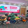 Antusiasme Tinggi, Pekerja BRI Region 6 dan Unit Kerja Supervisi Ikuti Kegiatan Donor Darah