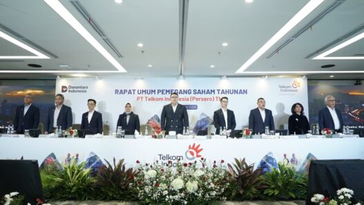 Tebar Dividen Jumbo, RUPST Telkom Pertahankan Jajaran Direksi