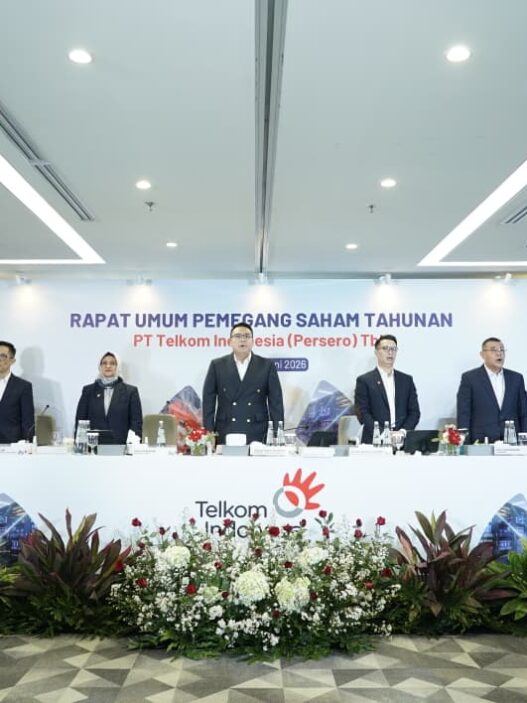 Tebar Dividen Jumbo, RUPST Telkom Pertahankan Jajaran Direksi