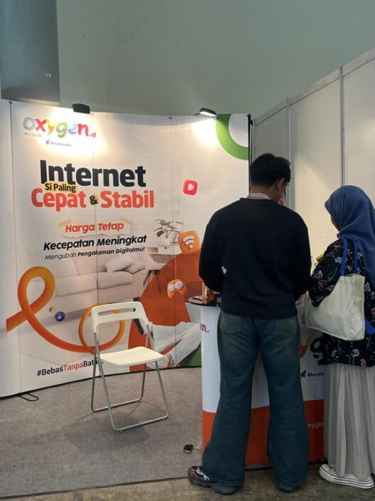 MoraRepublic melalui Oxygen.id Dukung Konektivitas Internet di Indonesia Women Fest 2026