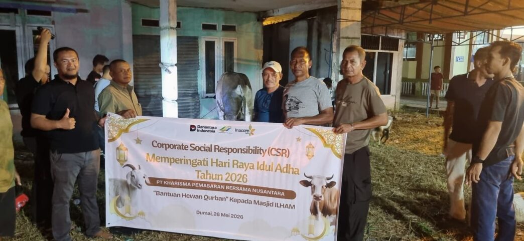 Holding Perkebunan Nusantara Tebar Manfaat Idul Adha, KPBN Unit Dumai Salurkan Hewan Kurban untuk Masyarakat